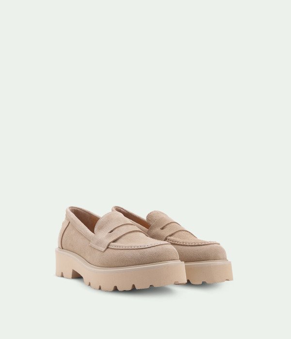 Loara Beige Suede
