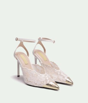 Aura Heels White