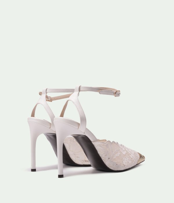Aura Heels White