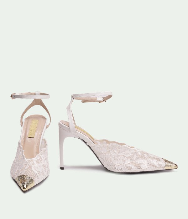 Aura Heels White
