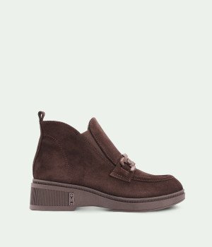 Ressavelle Brown Suede