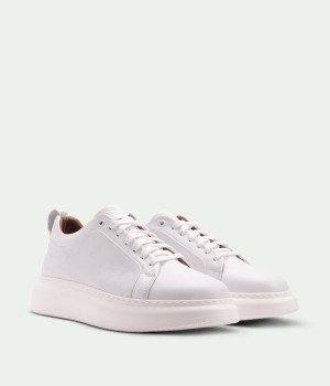 Dorseline White Leather