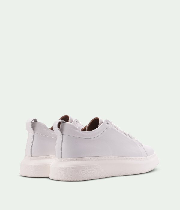 Dorseline White Leather