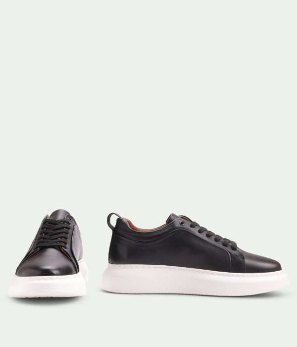 Dorseline Black Leather