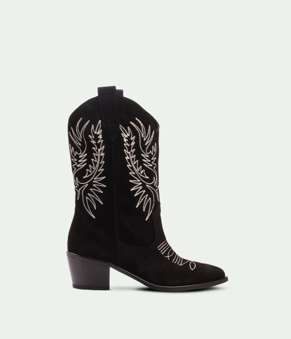 Kernixo Valt Black Suede