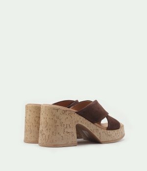 Elowyn Brown Suede