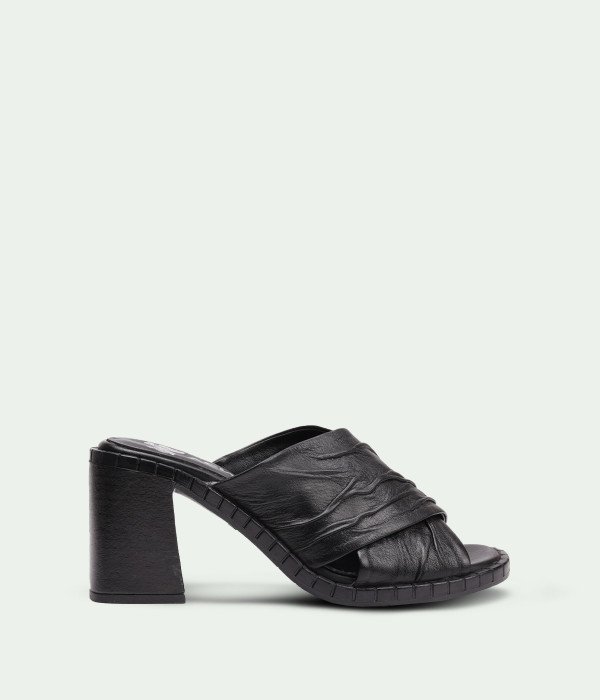 Sling back Black