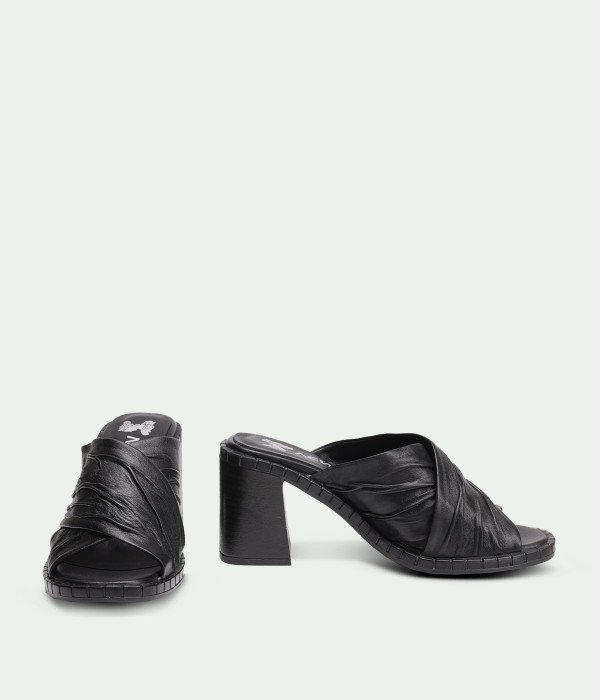 Sling back Black