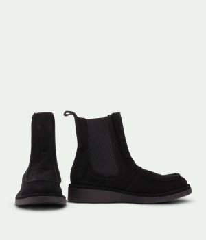 Herviano Corve Black Suede