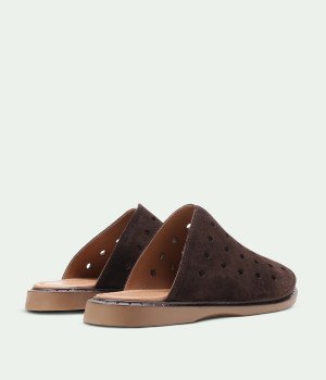 Waleria Brown Suede