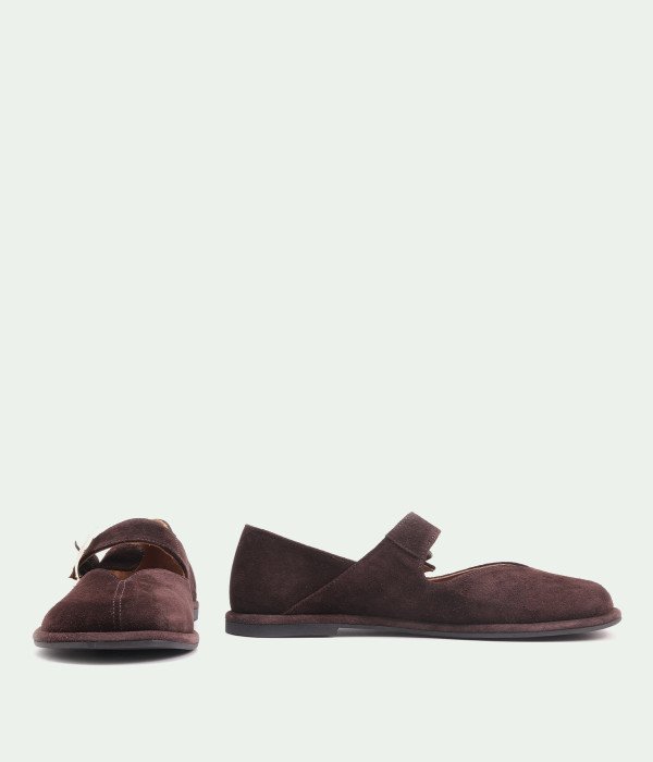 Marceline Brown Suede