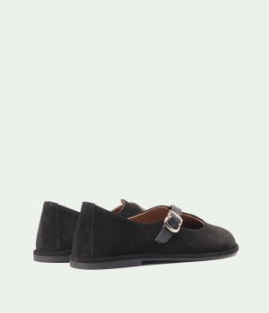 Persephone Black Suede
