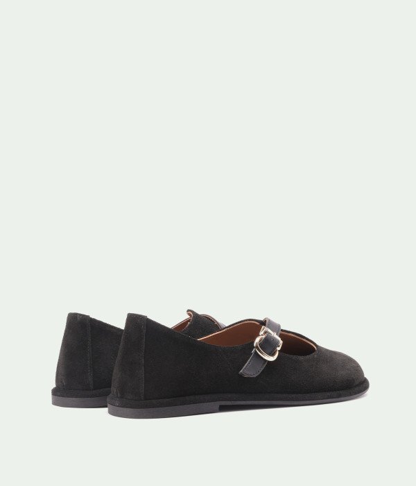 Persephone Black Suede