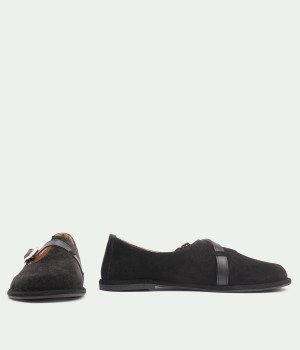 Persephone Black Suede