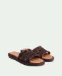 Zonda Brown Suede