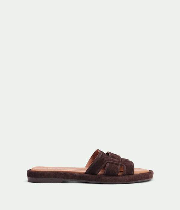 Zonda Brown Suede