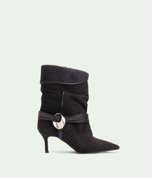 Fressine  Black Suede
