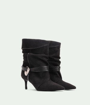 Fressine  Black Suede