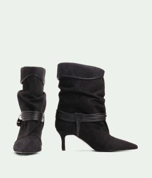 Fressine  Black Suede
